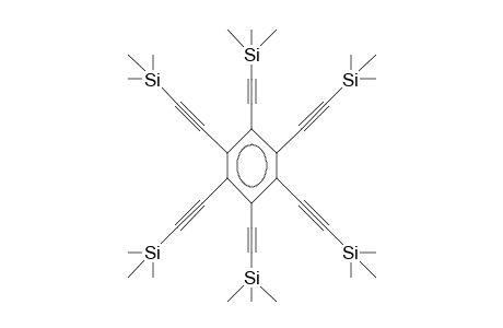 Hexakis(2-trimethylsilyl-ethynyl)-benzene