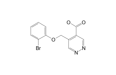 5-(2-Bromophenoxymethyl)-4-pyridazinecarboxylic acid