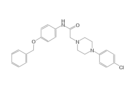 1-piperazineacetamide, 4-(4-chlorophenyl)-N-[4-(phenylmethoxy)phenyl]-