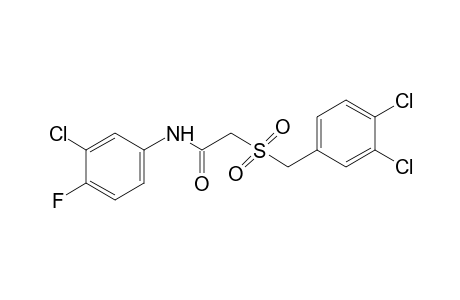 3'-chloro-2-[(3,4-dichlorobenzyl)sulfonyl]-4'-fluoroacetanilide