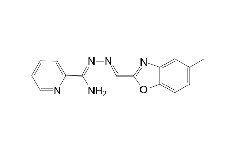 N'-[(E)-(5-methyl-1,3-benzoxazol-2-yl)methyleneamino]picolinamidine