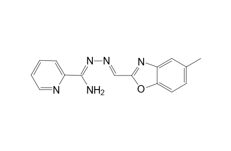 N'-[(E)-(5-methyl-1,3-benzoxazol-2-yl)methyleneamino]picolinamidine