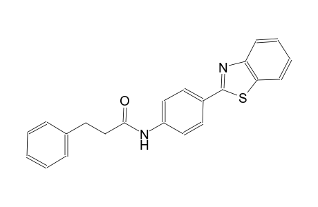 N-[4-(1,3-benzothiazol-2-yl)phenyl]-3-phenylpropanamide