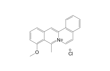 9-METHOXY-8-METHYLDIBENZO-[A,G]-QUINOLIZINIUMCHLORIDE