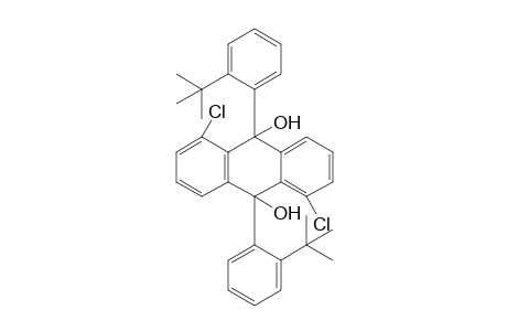 9,10-bis(2'-t-Butylphenyl)-1,5-dichloro-9,10-dihydroxyanthracene