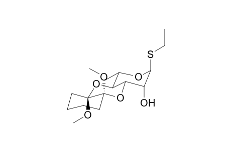 (1'S,2'S)-Ethyl 3,4-O-(1',2'-dimethoxycyclohexane-1',2'-diyl)-1-thio-.alpha.,L-rhaamnopyranoside
