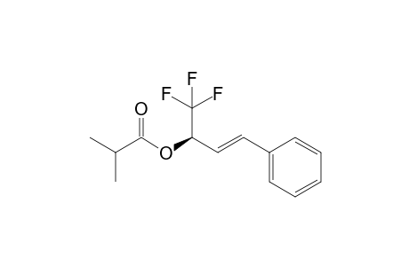 (E)-(S)-1,1,1-Trifluoro-4-phenyl-3-buten-2-yl isobutyrate