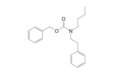 Carbonic acid, monoamide, N-(2-phenylethyl)-N-butyl-, benzyl ester