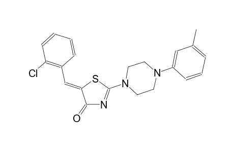 (5Z)-5-(2-chlorobenzylidene)-2-[4-(3-methylphenyl)-1-piperazinyl]-1,3-thiazol-4(5H)-one