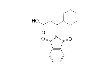 3-Cyclohexyl-3-(1',3'-dioxo-1',3'-dihydro-2H-isoindol-2'-yl)-propanoic Acid
