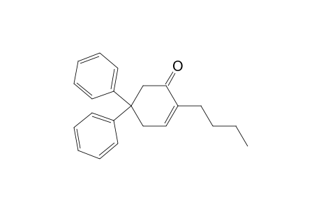 2-Cyclohexen-1-one, 2-butyl-5,5-diphenyl-