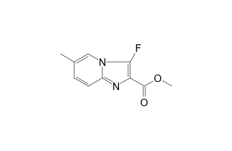 Imidazo[1,2-a]pyridine-2-carboxylic acid, 3-fluoro-6-methyl-, methyl ester