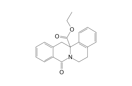 8-OXO-5,6,13,13A-TETRAHYDRO-8H-DIBENZO-[A,G]-CHINOLIZIN-13A-CARBONSAEUREETHYLESTER;(8-OXO-BERBIN)-13A-CARBONSAEUREETHYLESTER