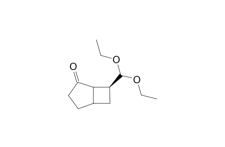 6-(diethoxymethyl)-4-bicyclo[3.2.0]heptanone