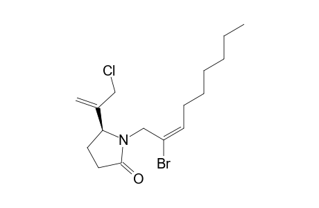 (5S)-1-[(E)-2-bromanylnon-2-enyl]-5-(3-chloranylprop-1-en-2-yl)pyrrolidin-2-one