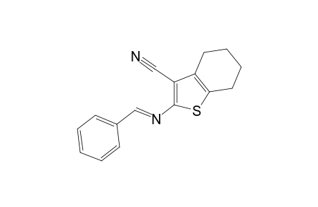 2-(Benzylideneamino)-4,5,6,7-tetrahydrobenzo[b]thiophene-3-carbonitrile