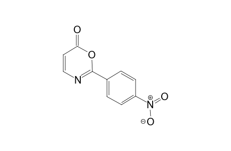 2-(4-Nitrophenyl)-6H-1,3-oxazin-6-one