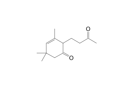 2-(3-ketobutyl)-3,5,5-trimethyl-cyclohex-3-en-1-one