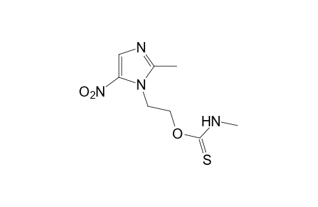 2-methyl-5-nitroimidazole-1-ethanol, methylthiocarbamate