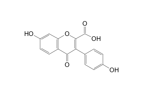 3-(4-hydroxyphenyl)-7-oxidanyl-4-oxidanylidene-chromene-2-carboxylic acid