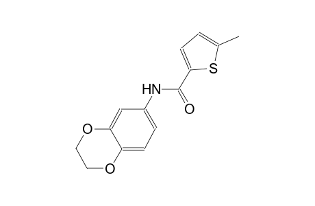 N-(2,3-dihydro-1,4-benzodioxin-6-yl)-5-methyl-2-thiophenecarboxamide