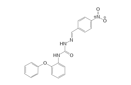 1-(4-Nitrobenzylidene)-4-(2-phenoxyphenyl)semicarbazide