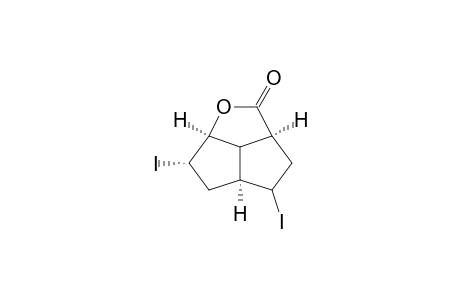 (2aS*,4aS*,6S*,6aS*,6bS*)-4,6-Diiodo-octahydro-1-oxacyclopenta[cd]pentalen-2-one isomer