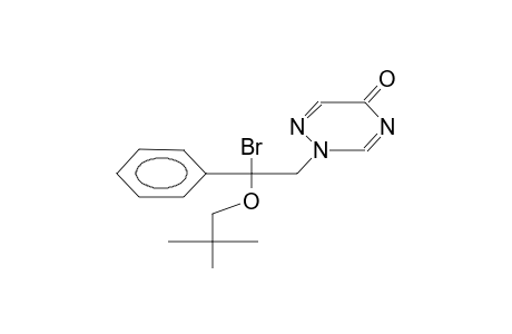 2-(2-bromo-2-pivaloxy-2-phenylethyl)-2,5-dihydro-1,2,4-triazin-5-one