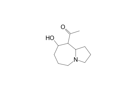 (5RS,6RS,7RS)-5-Hydroxy-1-azabicyclo[5.3.0]dec-6-yl methyl ketone