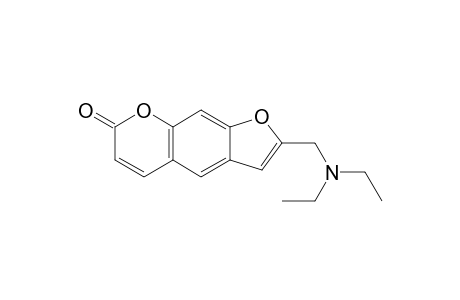 2-(Diethylamino)methyl-7H-furo[3,2-g]chromen-7-one