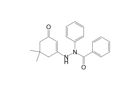 Benzoic acid, 2-(5,5-dimethyl-3-oxo-1-cyclohexen-1-yl)-1-phenylhydrazide