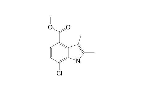 Methyl 7-chloro-2,3-dimethyl-1H-indole-4-carboxylate
