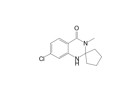 7'-Chloro-3'-methyl-1'H-spiro[cyclopentane-1,2'-quinazolin]-4'(3'H)-one