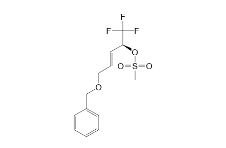 4-BENZYLOXY-1-(TRIFLUOROMETHYL)-(2E)-BUTENYL-METHANESULFONATE