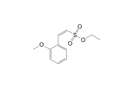 Ethenesulfonic acid, 2-(2-methoxyphenyl)-, ethyl ester, (Z)-