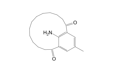 16-Methyl-19-amino-[13]-metacyclophane-1,13-dione