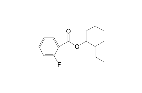 2-Fluorobenzoic acid, 2-ethylcyclohexyl ester