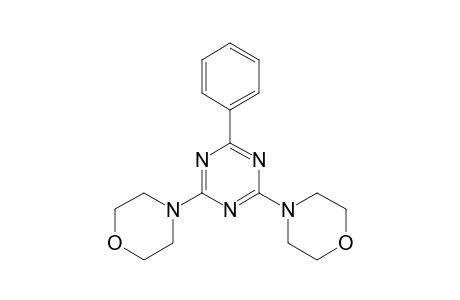 4-(4-morpholin-4-yl-6-phenyl-1,3,5-triazin-2-yl)morpholine