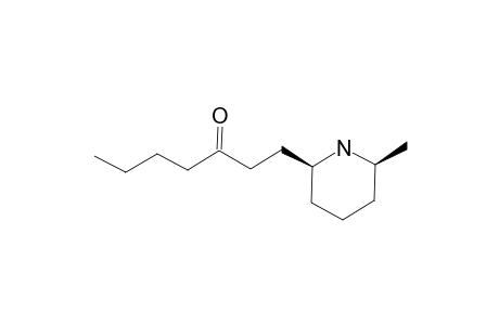 (2S,6S)-2-METHYL-6-(3-OXOHEPTYL)-PIPERIDINE