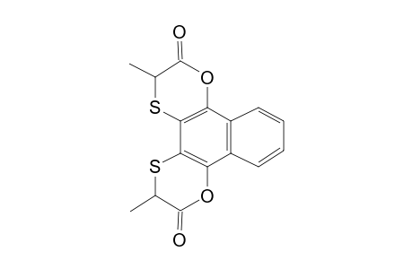 3,6-Dimethylnaphtho[1,2-b:4,3-b']bis[1,4]oxathiin-2,7-dione