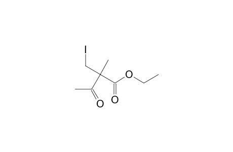 Butanoic acid, 2-(iodomethyl)-2-methyl-3-oxo-, ethyl ester