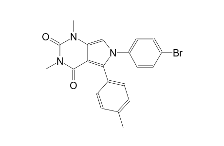 6-(4-bromophenyl)-1,3-dimethyl-5-(4-methylphenyl)-1H-pyrrolo[3,4-d]pyrimidine-2,4(3H,6H)-dione
