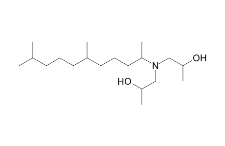2-Propanol, 1,1'-[(1,5,9-trimethyldecyl)imino]bis-