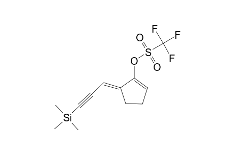 (Z)-5-[3-(TRIMETHYLSILYL)-2-PROPYNYLIDENE]-1-CYCLOPENTENYL-TRIFLUOROMETHANESULFONATE