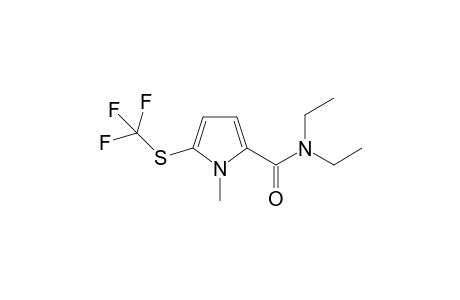 N,N-Diethyl-1-methyl-5-((trifluoromethyl)thio)pyrrole-2-carboxamide