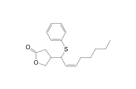 (Z)-3-[1'-(phenylthio)oct-2'-enyl]butan-4-olide