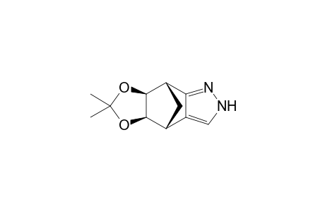 (4R,5R,6S,7S)-5,6-(Isopropylidenedioxy)-4,5,6,7-tetrahydro-4,7-methano-2H-indazole