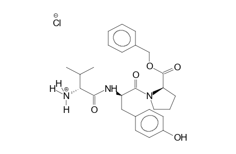 VALINE-TYROSINE-PROLINE-O-BENZYL TRIPEPTIDE HYDROCHLORIDE