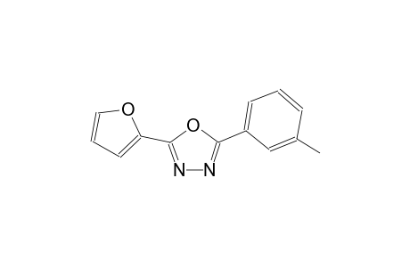 2-(2-furyl)-5-(3-methylphenyl)-1,3,4-oxadiazole