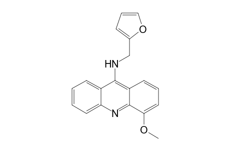 N-(furan-2-ylmethyl)-4-methoxyacridin-9-amine